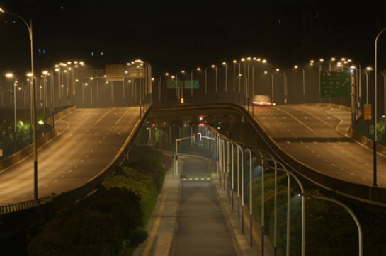 飞利浦LED路灯助力常州高架节能改造，推进城市绿色照明发展